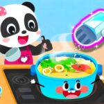 Cozinha Mágica Do Bebê Panda