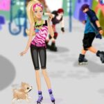 Barbie em patins