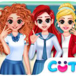 BFF Princess De Volta às Aulas