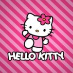 BTS Hello Kitty para colorir