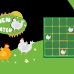 Apanhar a galinha: linhas e pontos