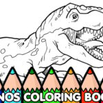 Livro De Colorir Dinos