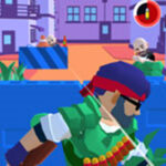 Machine Gun Squad-Fun & Run Jogo 3D