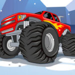 Monster Truck Rodas Inverno