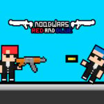 Noobwars vermelho e azul