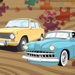 Quebra-Cabeças De Carros Antigos