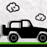 Corrida De Monster Truck De Papel