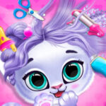 Animais De Estimação Grooming Bubble Party