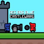 Castlewars vermelhos e azuis