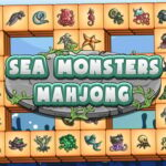 Monstros Marinhos Mahjong