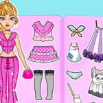 Doce Boneca Dressup Maquiagem