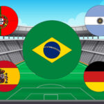 Jogo Da Bandeira Da Copa Do Mundo