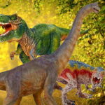 Quebra-cabeças do mundo dos dinossauros